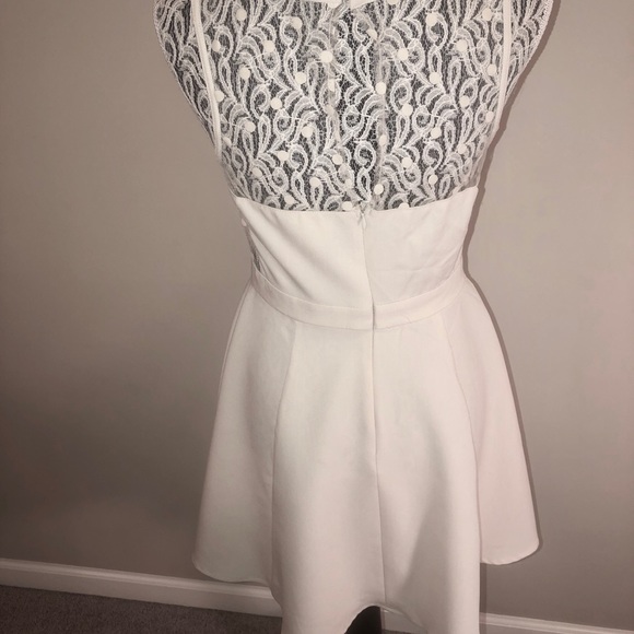 Urban outfitters cream mesh skater dress - Picture 4 of 5